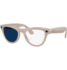 Солнцезащитные очки Ray-Ban Meta Skyler Gen 2 RW4014, Shiny Chalky Grey / Clear-Sapphire Transitions