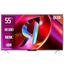 Телевизор Яндекс ТВ Станция с Алисой на YandexGPT QLED 4K UHD 55"