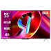 Телевизор Яндекс ТВ Станция с Алисой на YandexGPT QLED 4K UHD 55"