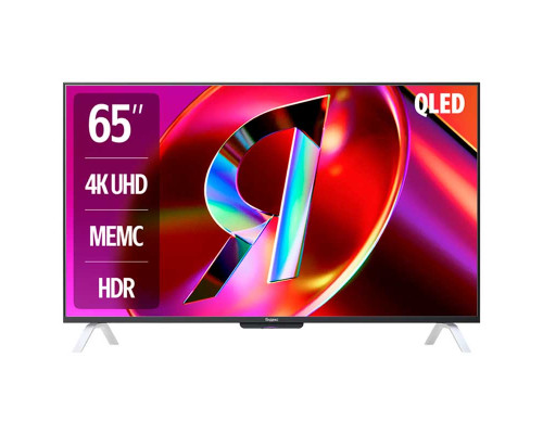 Телевизор Яндекс ТВ Станция с Алисой на YandexGPT QLED 4K UHD 65"