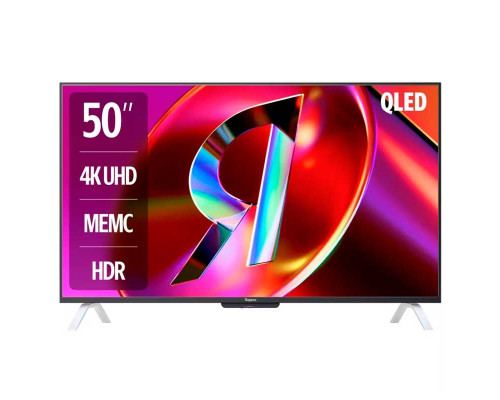 Телевизор Яндекс ТВ Станция с Алисой на YandexGPT QLED 4K UHD 50"