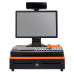 POS Моноблок с клавиатурой CY20 Single screen+led 8 display. 15.6 '/i5-3Gen/DDR3 8Gb/SSD 128Gb/WiFi/Lan/58 Print/Display non touch