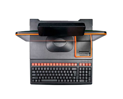 POS Моноблок с клавиатурой CY20 Single screen+led 8 display. 15.6 '/i5-3Gen/DDR3 8Gb/SSD 128Gb/WiFi/Lan/58 Print/Display non touch