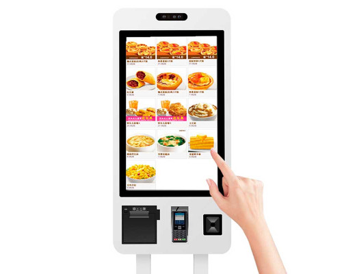 Терминал самообслуживания Superwin CY-88A в комплекте стойка