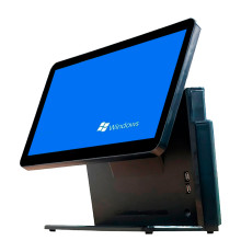Моноблок сенсорный 15.6' /CPU i5 3200M 2.4 GHz/ DDR3 4GB/128GB SSD/USB 6 2.0/LAN/COM/VGA