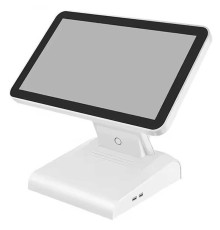 Моноблок сенсорный SuperWin CY-1000 (Одиночный экран) CPU i3-Gen4,DDR3-4Gb, SSD128Gb,Wi-Fi,Lan, BT,HDMI,VGA,3USB3.0+4USB2.0,Port cashdraw, COM Port