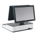 POS Моноблок с клавиатурой PSJ1000 двойной экран. 15.6-15.6 '/i5-3Gen/DDR3 8Gb/SSD 128Gb/WiFi/Lan/58 Print/Display non touch