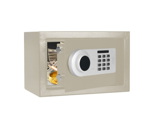 Сейф AL002-20-Электронный цифровой замок + ключ + Отпечаток пальца