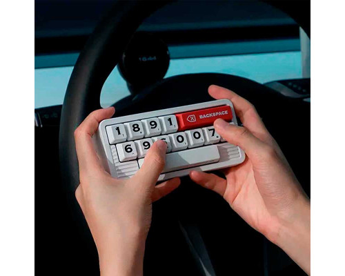 Автовизитка Xiaomi Tita Temporary Parking Card-2308