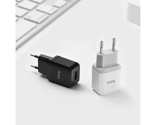 Зарядка Hoco C22A 2.4A + USB cable Micro EU Зарядка Hoco C22A 2.4A + USB cable Micro EU