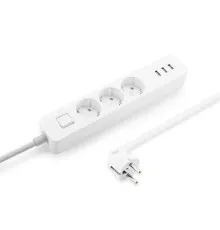 Удлинитель Xiaomi Mi Power Strip 3 розетки, 3USB EU
