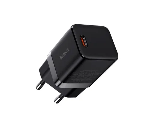 Блок питания Baseus GaN 3 Fast Charger 1C 30W EU Блок питания Baseus GaN 3 Fast Charger 1C 30W EU