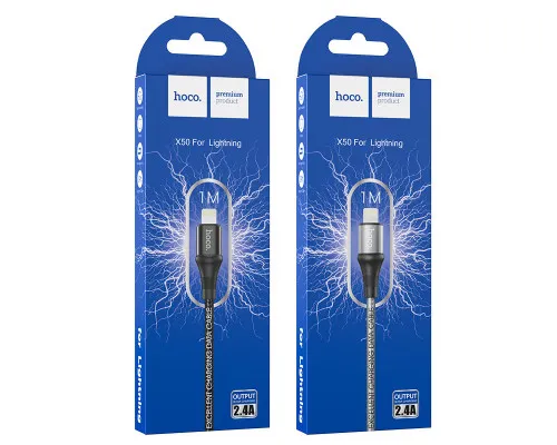Кабель HOCO Lightning (X50) Кабель HOCO Lightning (X50)