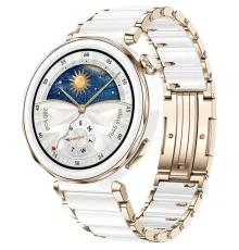 Смарт-часы Huawei Watch GT 5 Pro 42mm White Ceramic Strap