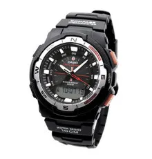 Наручные часы Casio SGW-500H-1BV Black Resin Multifunction Watch