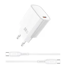 Зарядное устройство Wiwu Essen Fast Charger + Cable Combo USB-c to USB-C Wi-G007