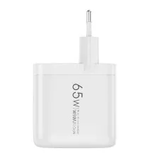 Зарядное устройство Wiwu Ark GaN Fast Charger 65W Wi-U024