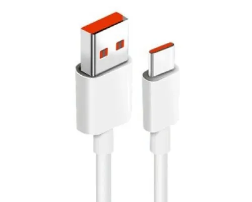 Оригинальный кабель для быстрой зарядки Xiaomi 6A Type-C Оригинальный кабель для быстрой зарядки Xiaomi 6A Type-C