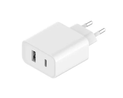 Зарядное устройство MI 33W Wall Charger (Type-A + Type-C) Зарядное устройство MI 33W Wall Charger (Type-A + Type-C)