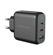 Блок питания Powerology GaN PD/QC 65W