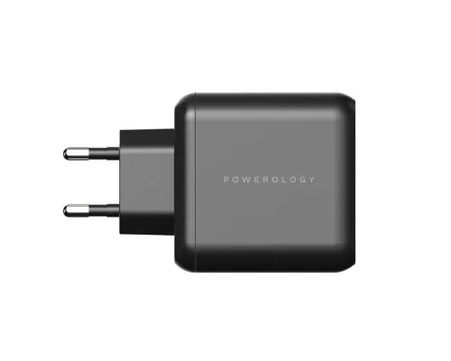 Блок питания Powerology GaN PD/QC 65W Блок питания Powerology GaN PD/QC 65W