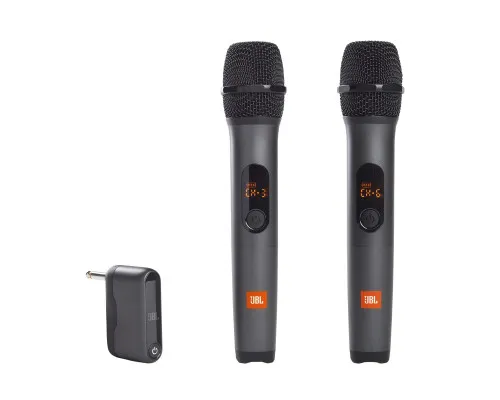 Беспроводной микрофон JBL Wireless Microphone System (2-pack - Black - Plug & Play) Беспроводной микрофон JBL Wireless Microphone System (2-pack - Black - Plug & Play)