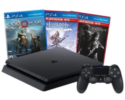 Игровая приставка Sony PlayStation 4 Slim 1TB + игры Игровая приставка Sony PlayStation 4 Slim 1TB + игры