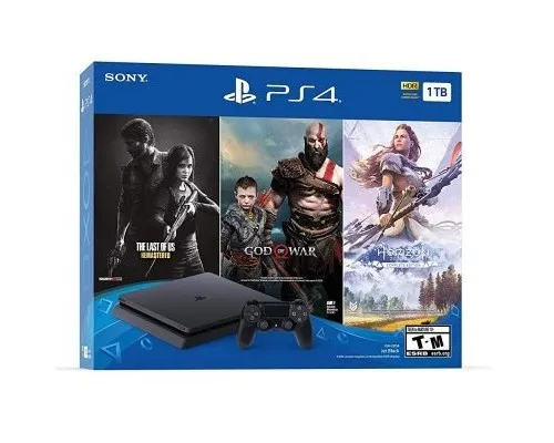 Игровая приставка Sony PlayStation 4 Slim 1TB + игры Игровая приставка Sony PlayStation 4 Slim 1TB + игры