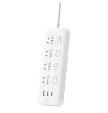 Удлинитель Xiaomi Smart Power Strip Outlet 4 розетки 3 USB-порт
