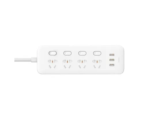 Удлинитель Xiaomi Smart Power Strip Outlet (4 розетки 3 USB-порта) Удлинитель Xiaomi Smart Power Strip Outlet (4 розетки 3 USB-порта)