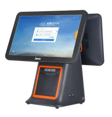 Моноблок сенсорный SuperWin CY-95 (15.6 двойной экран), CPU i3-Gen4, 58мм Print,DDR3-4Gb, SSD64,Wi-Fi,Lan, BT,HDMI,VGA,3USB3.0+4USB2.0,Port cashdraw