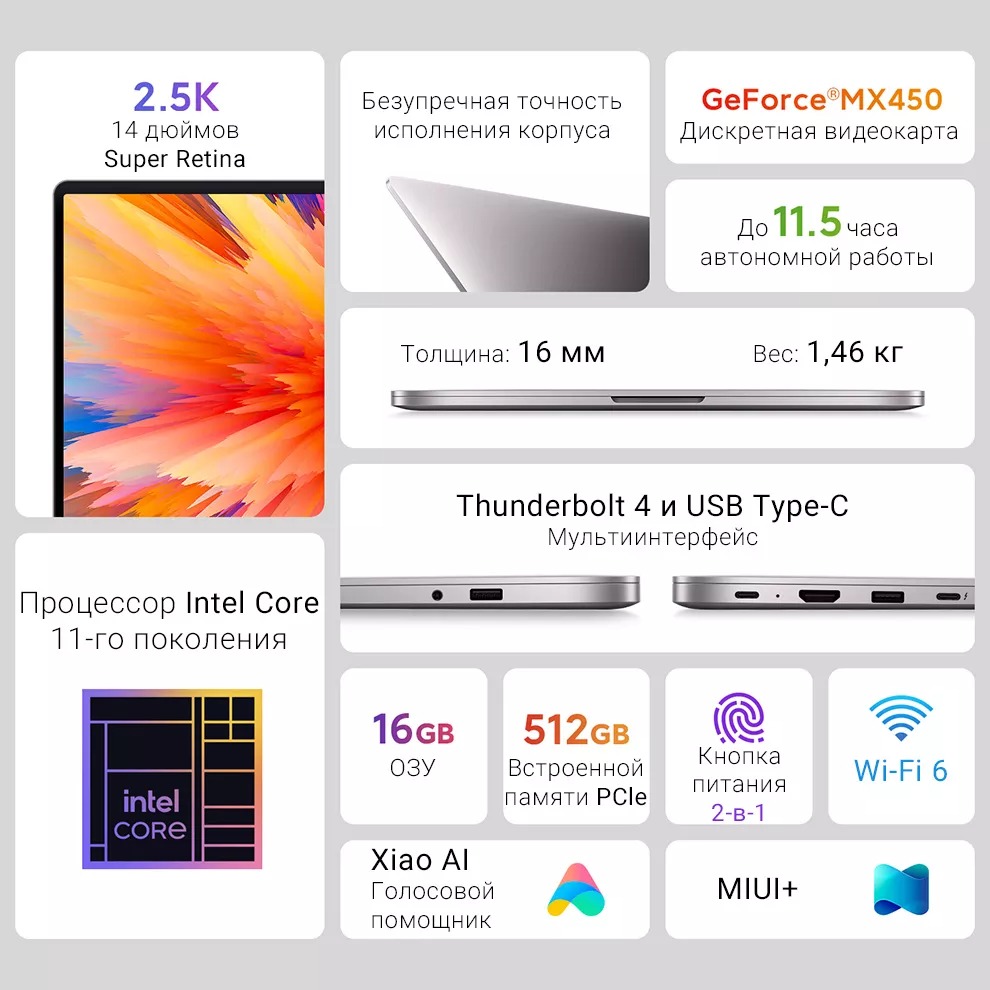 ⚡RedmiBook Pro 14