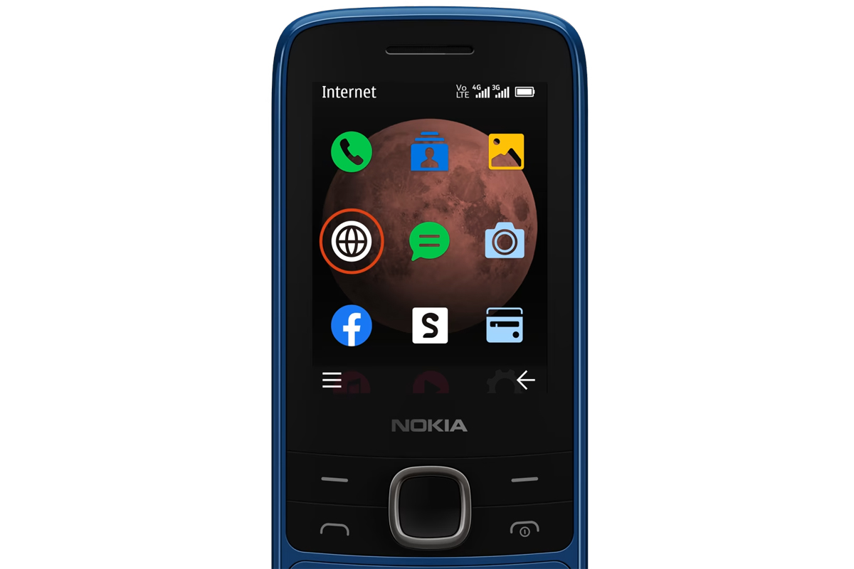 Кнопочный телефон Nokia 225 4G DS в Бишкеке - Login.kg