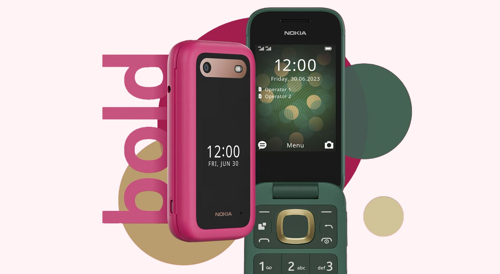 ⭐Кнопочный телефон Nokia 2660 Flip DS цена в Бишкеке - LOGIN.KG