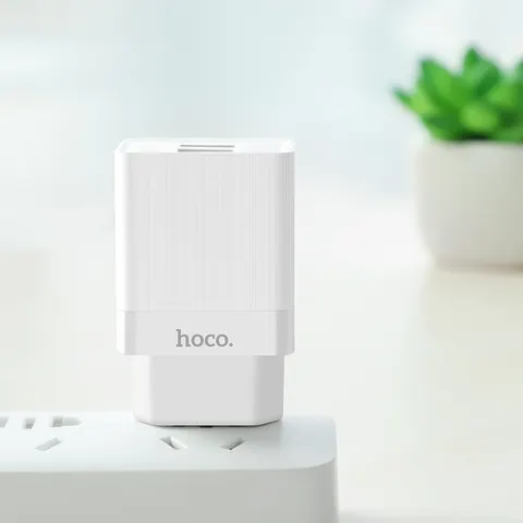 Зарядный адаптер Hoco C51A Prestige Power (2*USB) 3.4A EU