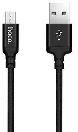 Кабель USB/MicroUSB Hoco X14 2.4A (1m)