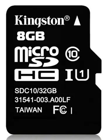 Карта памяти MicroSD 8GB Class 10 HC-I