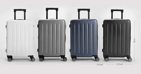 Чемодан RunMi 90 Points Suitcase Grey Stars 20"