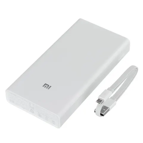 Внешний аккумулятор Xiaomi Power Bank 2C (20000 mAh)  быстрая зарядка