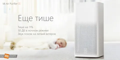 Очиститель воздуха Xiaomi Mi Air Purifier 2