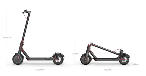 Электросамокат Xiaomi MiJia Electric Scooter 1S
