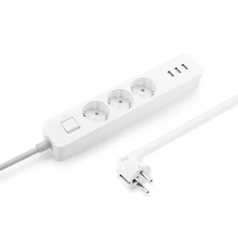 Удлинитель Xiaomi Mi Power Strip 3 розетки, 3USB EU