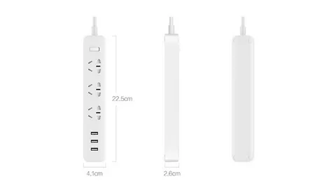 Удлинитель Xiaomi Mi Power Strip 3 розетки и 3 USB порта