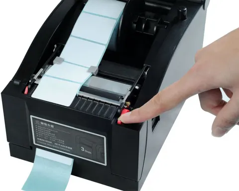 Принтер этикеток, штрих кода XPrinter XP-350BM USB LAN COM - ALL in One