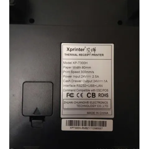 Чековый принтер XPrinter XP-T300H (USB+LAN+COM)