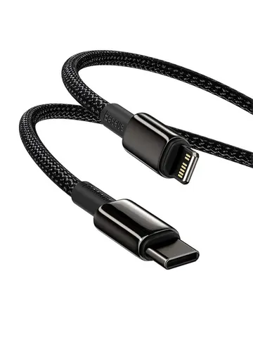Кабель Baseus Tungsten Gold Fast Charging Data Cable Type-C to iP PD 20W