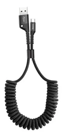 Кабель Baseus Fish Eye Spring Data Cable USB to Type-C (CATSR)