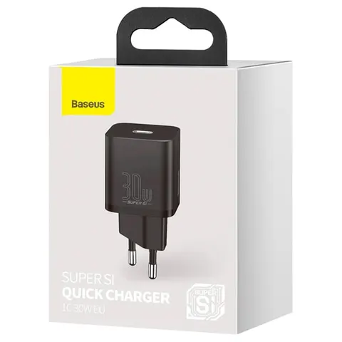 Блок питания Baseus Super Si Quick Charger 1C 30W EU