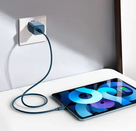 Зарядное устройство Baseus Super Si Quick Charger 1C 20W EU Set + Type-C to iP