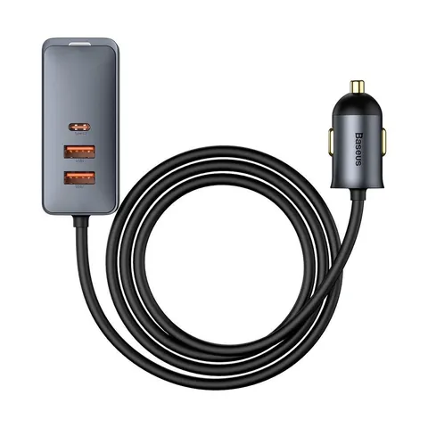 Автомобильное зарядное устройство Baseus car Charger 2U+2C 120W